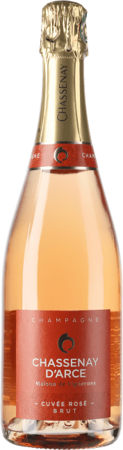 Chassenay D'Arce Champagne Cuvée Rosé Brut Flaschengärung