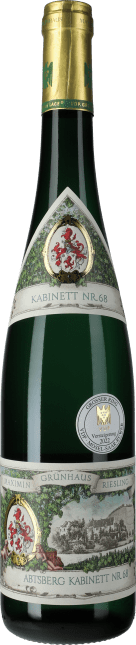 Maximin Grünhaus Riesling Abtsberg Kabinett Nr. 68 (Versteigerungswein) (fruchtsüß) 2021