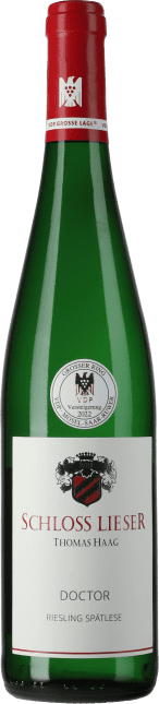 Thomas Haag / Schloss Lieser Riesling Bernkasteler Doctor Spätlese (Versteigerungswein) (fruchtsüß) 2021