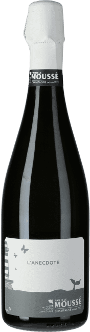 Moussé Fils Champagne L'Anecdote Blanc de Blancs Brut Nature Flaschengärung 2019