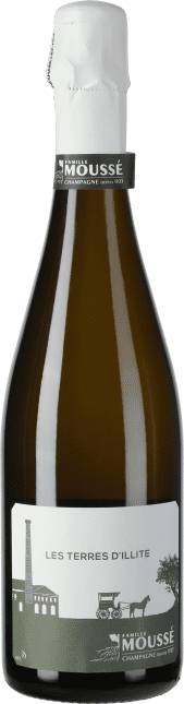 Moussé Fils Champagne Les Terres d'Illite Blanc de Noirs Flaschengärung 2019