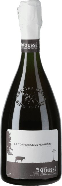 Moussé Fils Champagne La Confiance De Mon Pére Rosé Flaschengärung 2019
