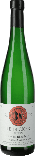 J. B. Becker Riesling Eltviller Rheinberg Spätlese trocken 2021