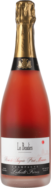 Laherte Freres Champagne Les Beaudiers Rosé de Saignée Extra Brut Flaschengärung 2018
