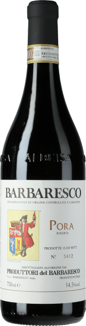Produttori del Barbaresco Barbaresco Riserva Pora DOCG 2019