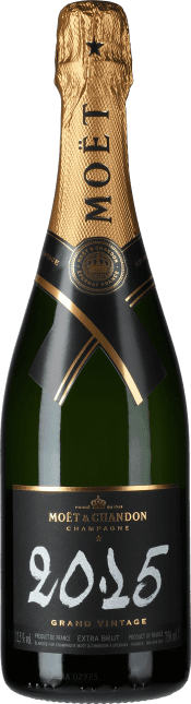Moët & Chandon Champagne Grand Vintage Extra Brut in Geschenkpackung Flaschengärung 2015