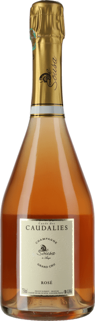 Champagne De Sousa Champagne Cuvée des Caudalies Rosé Extra Brut Flaschengärung