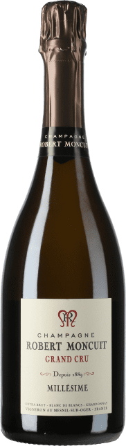 Robert Moncuit Champagne Grand Cru Millésime Blanc de Blancs Extra Brut Flaschengärung Flaschengärung 2015