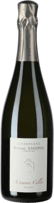 Etienne Sandrin Champagne À travers Celles Extra Brut Flaschengärung 2019