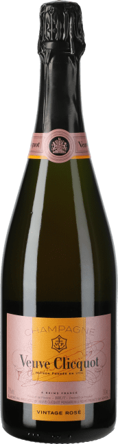 Veuve Clicquot Champagne Vintage Rosé Brut in Geschenkpackung Flaschengärung 2015