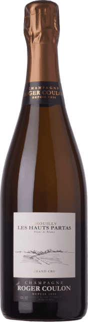 Roger Coulon Champagne Les Hauts Partas Blanc de Blancs Grand Cru Extra Brut Flaschengärung 2016