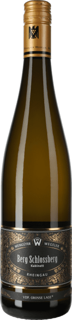 Wegeler Riesling Berg Schlossberg Kabinett fruchtsüß 2012