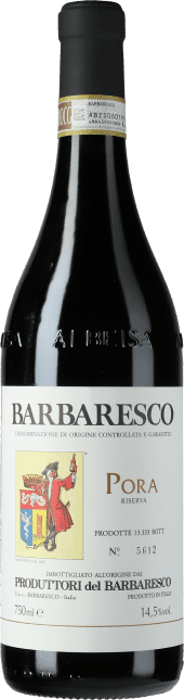 Produttori del Barbaresco Barbaresco Riserva Pora DOCG 2020