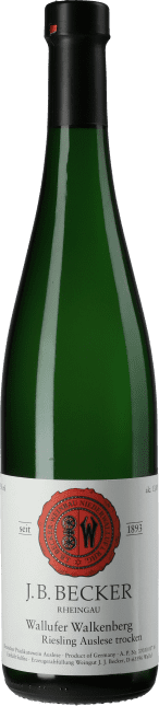 J. B. Becker Riesling Wallufer Walkenberg Auslese durchgegoren 2022
