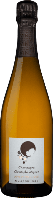 Christophe Mignon Champagne ADN de Meunier Extra Brut Millesime Flaschengärung 2016
