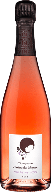 Christophe Mignon Champagne ADN de Meunier Rosé d'Assemblage Extra Brut Flaschengärung