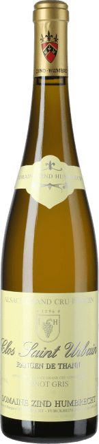 Zind Humbrecht Pinot Gris Rangen de Thann Clos Saint Urbain Grand Cru trocken 2022
