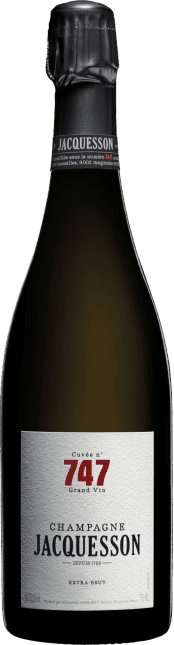 Jacquesson Champagne Extra Brut Cuvee 747 Flaschengärung