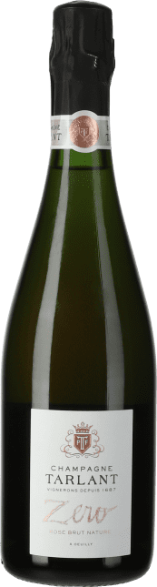 Tarlant Champagne Zero Rosé Brut Nature Basis Flaschengärung 2016