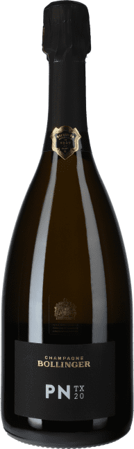 Bollinger Champagne PN TX 20 Blanc de Noirs Brut in Geschenkpackung Flaschengärung 2020