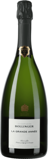 Bollinger Champagne La Grande Année Brut Flaschengärung 2002